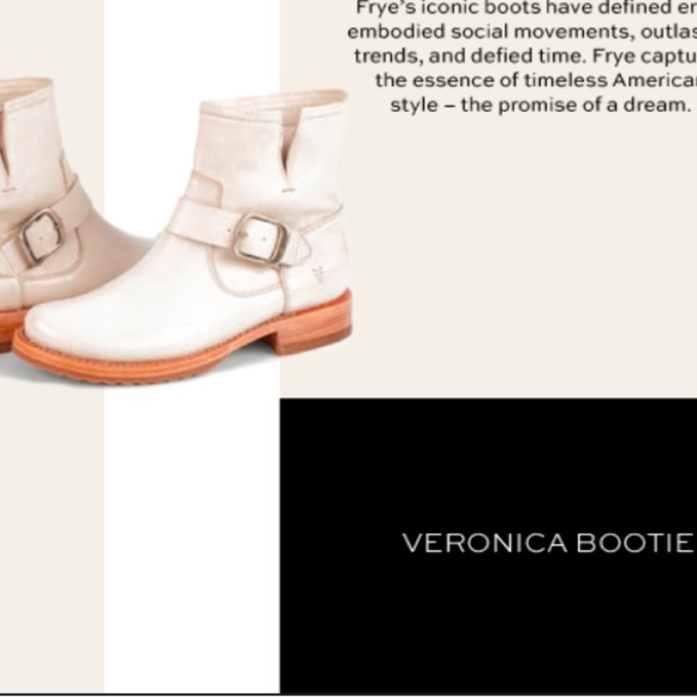 Frye Veronica Boot in Beige/Tan. Brand New, Never Worn - Picture 3 of 5